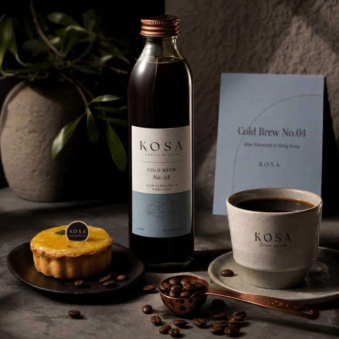 Kosa Coffee 咖啡店 推廣海報